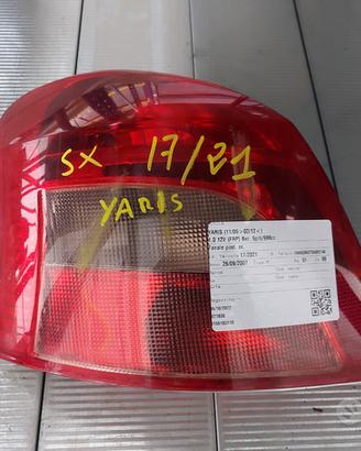 FANALE POSTERIORE SINISTRO TOYOTA YARIS 2007