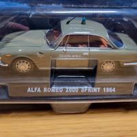 Modellino 1:43 Alfa Romeo 2600 Sprint Polizia 1964