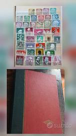 Album francobolli Germania e altri paesi mondo.