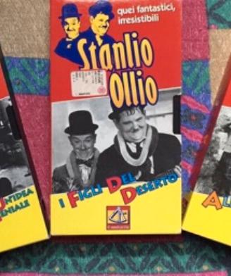 Stanlio e Ollio vhs collection