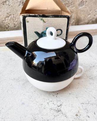 Tisaniera vintage ceramica