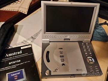 Lettore Portatile dvd-dvix-dvd r con tv