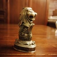 Statuina Vintage Merlion Singapore - Simbolo Masco
