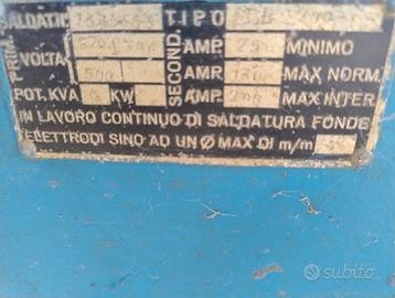 Saldatrice professionale ad elettrodo