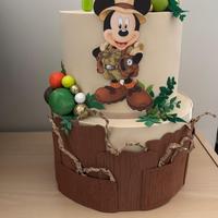 Torta gomma eva Topolino