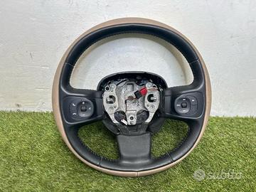 VOLANTE FIAT 500L IN PELLE BICOLORE