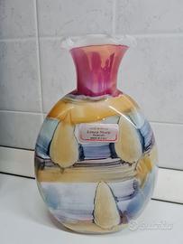 Vaso vetro colorato Linea Mary (Arte Murano)