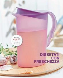 tupperware  NUOVA  brocca nuovi classici lilla