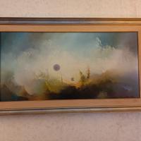 olio su tela con cornice