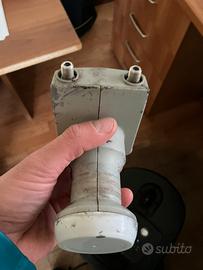 LNB twin SCR per parabola satellitare