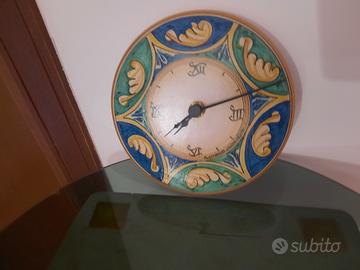Orologio da parete in ceramica 