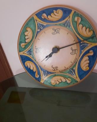 Orologio da parete in ceramica 