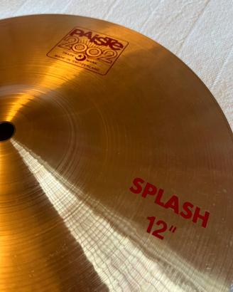 Piatto Paiste serie 2002 splash da 12"
