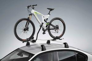 Barre da tetto e porta bici mtb per bmw g20