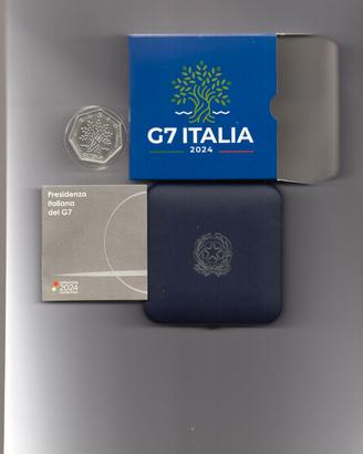 Moneta Italia 3 euro G 7