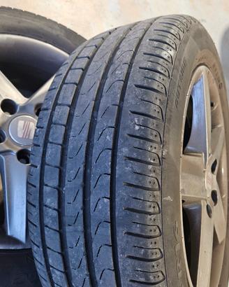 ruote cerchi 16" gomme seat audi skoda volkswagen