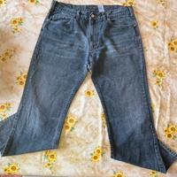 Jeans Armani originali uomo, oversize blu “40”