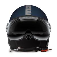 CASCO JET MOMODESIGN FIGHTER EVO BLUE MAT/SILVER -