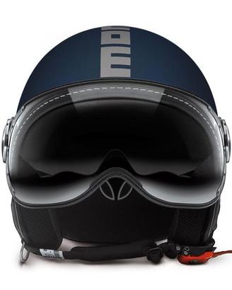 CASCO JET MOMODESIGN FIGHTER EVO BLUE MAT/SILVER -