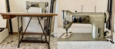 Macchina da Cucire NECCHI RZI anni 50/60