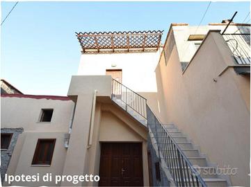 CASA DI CORTE A POLLENA TROCCHIA