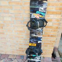 Snowboard Signal 153 con attacchi union