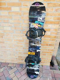 Snowboard Signal Omni 153 con attacchi union