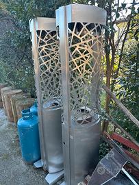 Stufa / funghi a pellet da esterno