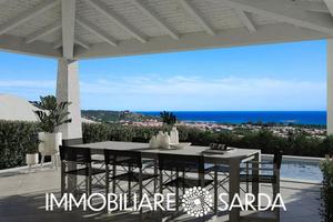 Villette in costruzione con splendida vista mare |