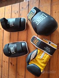 Guanti da kick boxing e para colpi LEONE