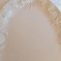 Grande vassoio da portata per pesce 67 cm