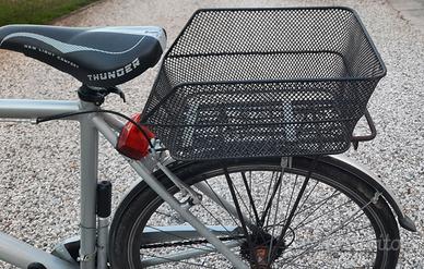 Cestino Bici posteriore in Metallo