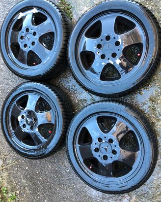 4 Gomme Brigestone +4 cerchi in lega Mercedes