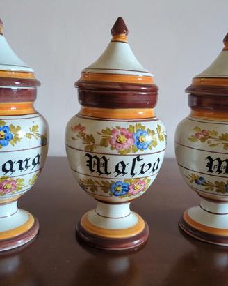 Trittico Vasi da Farmacia/Speziali