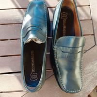 Scarpe uomo, Boomerang, nere, pelle, 42, usate poc