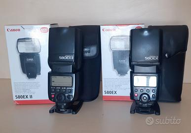Coppia di Flash Canon 580ex-580exII da riparare