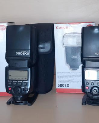 Coppia di Flash Canon 580ex-580exII da riparare