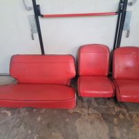 INTERNO COMPLETO SEDILI ANT E POST  fiat 600 epoca