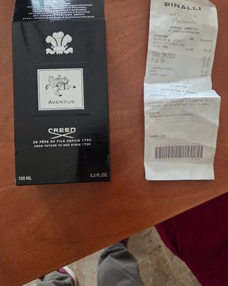  creed aventus profumo intatto 