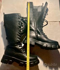 Stivali  pelle artigianali made Italy firmati