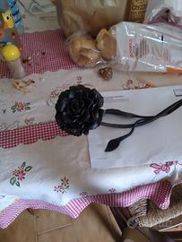 rosa forgiata a mano