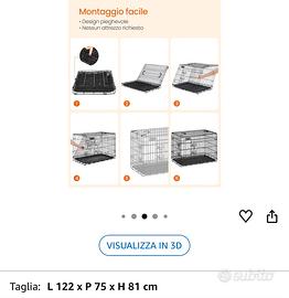 Gabbia Kennel per cani