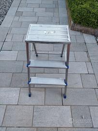 scaletta in alluminio tre gradini Framar 