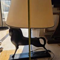 lampada cavallo vintage