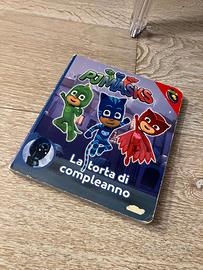 PJ Mask libro la torta di compleanno