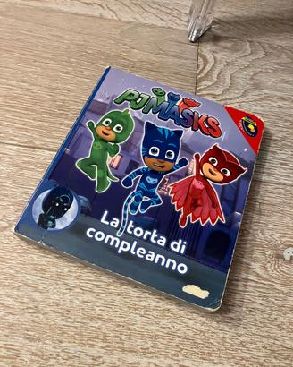 PJ Mask libro la torta di compleanno