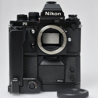 NIKON F3/P HP + MD-4 + MK-1 NIKON PRESS COME NUOVA