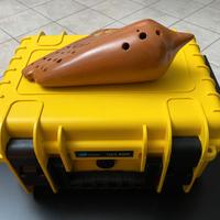 Ocarina Quad Do Basso ( BC, C5 ) Pacchioni + Case.