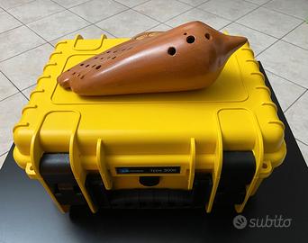 Ocarina Quad Do Basso ( BC, C5 ) Pacchioni + Case.