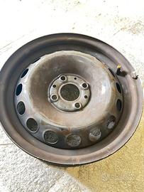 Cerchi di ferro 14 pollici originali Fiat, 4 pezzi